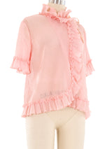 Mary McFadden Plisse Duster Ensemble Suit arcadeshops.com