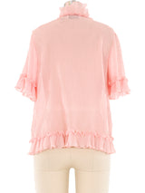 Mary McFadden Plisse Duster Ensemble Suit arcadeshops.com