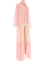 Mary McFadden Plisse Duster Ensemble Suit arcadeshops.com