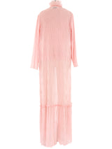 Mary McFadden Plisse Duster Ensemble Suit arcadeshops.com