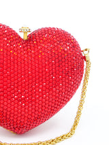 Katherine Baumann Red Heart Crystal Bag Accessory arcadeshops.com
