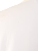 Christian Dior Embroidered Satin Pajama Top Top arcadeshops.com