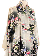 Floral Printed Ombre Kimono Jacket arcadeshops.com