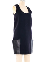 Celine Felted Wool Tank Dress Dress arcadeshops.com