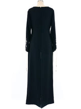1970's Lace Up Maxi Tunic Top arcadeshops.com