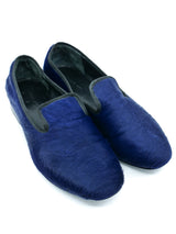 Celine Blue Pony Hair Loafer, 36 Accessory arcadeshops.com