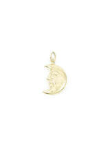 14K Gold Crescent Moon Charm FINE JEWELRY arcadeshops.com