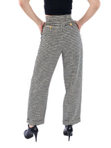 Chanel Houndstooth Tweed Trousers Bottom arcadeshops.com