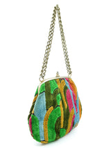 1960's Tapestry Kisslock Bag Accessory arcadeshops.com