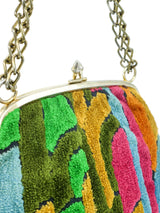 1960's Tapestry Kisslock Bag Accessory arcadeshops.com