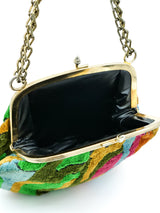 1960's Tapestry Kisslock Bag Accessory arcadeshops.com