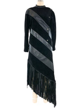 Christian Dior Fringed Leather Dress Dress arcadeshops.com