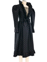 Lanvin Jacquard Silk Ruffle Dress Dress arcadeshops.com