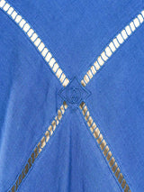 Gucci Cerulean Linen Blouse Top arcadeshops.com