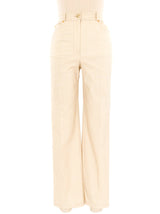 St. John Metallic Gold Trousers Bottom arcadeshops.com