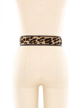 Alaia Leopard Printed Belt Accessory arcadeshops.com