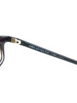 Loris Azzaro Red Striated Sunglasses Accessory arcadeshops.com