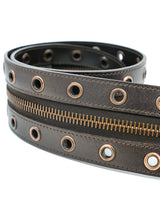 Celine Zipper Accent Waist Belt Accessory arcadeshops.com