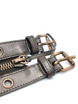 Celine Zipper Accent Waist Belt Accessory arcadeshops.com