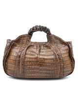 Nancy Gonzalez Chocolate Crocodile Handbag Accessory arcadeshops.com