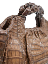 Nancy Gonzalez Chocolate Crocodile Handbag Accessory arcadeshops.com