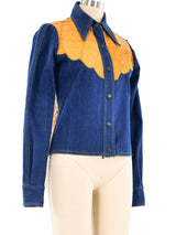 Antonio Guiseppe Tweety Bird Embroidered Denim Jacket Jacket arcadeshops.com