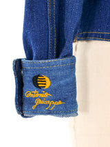 Antonio Guiseppe Tweety Bird Embroidered Denim Jacket Jacket arcadeshops.com