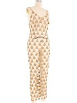 Paco Rabanne Chainmail Coin Dress Dress arcadeshops.com