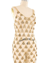 Paco Rabanne Chainmail Coin Dress Dress arcadeshops.com