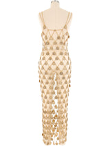Paco Rabanne Chainmail Coin Dress Dress arcadeshops.com