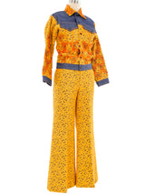 Levis Embroidered Lace Denim Suit Suit arcadeshops.com