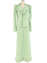 1970's Puff Sleeve Pant Suit Suit arcadeshops.com