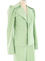 1970's Puff Sleeve Pant Suit Suit arcadeshops.com