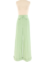 1970's Puff Sleeve Pant Suit Suit arcadeshops.com