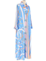 Zandra Rhodes Mixed Print Caftan Dress arcadeshops.com