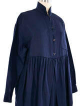 Romeo Gigli Navy Tent Dress Dress arcadeshops.com
