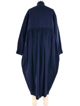 Romeo Gigli Navy Tent Dress Dress arcadeshops.com
