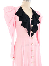 Rodarte Puff Sleeve Silk Dress Dress arcadeshops.com