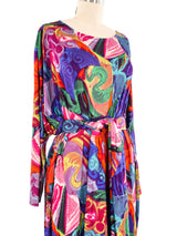 Missoni Graphic Printed Jersey Caftan Dress arcadeshops.com