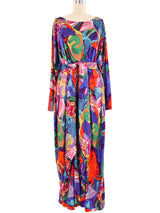 Missoni Graphic Printed Jersey Caftan Dress arcadeshops.com