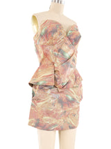 2011 Vivienne Westwood Iridescent Bustier Ensemble Suit arcadeshops.com