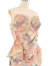 2011 Vivienne Westwood Iridescent Bustier Ensemble Suit arcadeshops.com