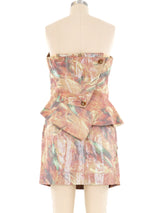 2011 Vivienne Westwood Iridescent Bustier Ensemble Suit arcadeshops.com