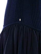 Chanel Chiffon Fringed Tank Dress Dress arcadeshops.com