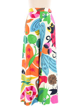 Todd Oldham Graphic Printed Trousers Bottom arcadeshops.com