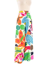 Todd Oldham Graphic Printed Trousers Bottom arcadeshops.com