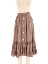 Gucci Striped Cotton Skirt Ensemble Suit arcadeshops.com