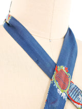 Ossie Clark Celia Birtwell Floral Printed Halter Dress Dress arcadeshops.com