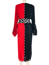 Wayne Clark Belted Colorblock Dress Dress arcadeshops.com