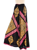 Bandana Printed Jersey Palazzo Pants Bottom arcadeshops.com